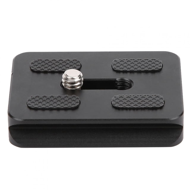 Placa de liberación rápida de cabezal esférico PU40 con tornillo de 1/4 de pulgada para cámara digital general