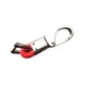 thumbnail image 1 of Sidaley LLavero de coche, soporte de llavero de aleación de Zinc, cuerda trenzada portátil para vehículo de motocicleta, colgante giratorio de 360 Automoción decorativa y accesorios Rojo Sidaley VI016841-02, 1 of 6