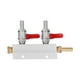 thumbnail image 1 of Divisor de gas de 2 vías, Distribución de gas de 2 vías Distribuidor de gas del colector de distribución C Robusto y resistente, 1 of 8
