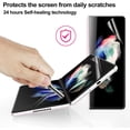 thumbnail image 6 of [2 Sets] Dteck Galaxy Z Fold4 5G Screen Protector,Front/Back Flexible Film Transparent Soft Hydrogel Screen Protector (Not Glass) Full Coverage Anti-Scratch for Samsung Galaxy Z Fold4, 6 of 7