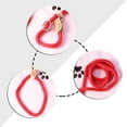 thumbnail image 2 of EXHUMKY Professional Dog Training Lead Nylon Red Durable 1Set Medium-sized Dogs, 2 of 8