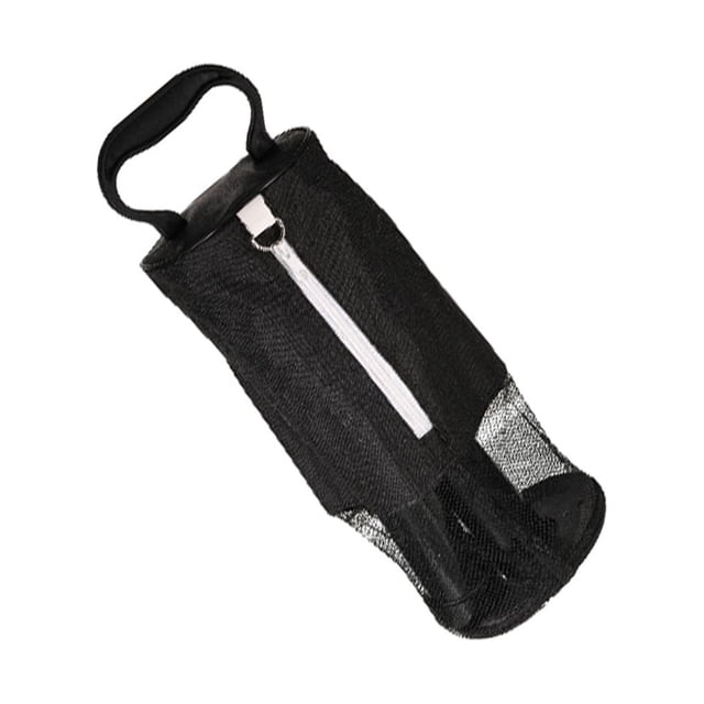Eigraketly Recogedor de pelotas de golf Retriever ligero Artefacto práctico Firme Plegable Cremallera Amplia aplicación FoldingPickers Outdoor Deportes y aire libre