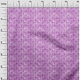 thumbnail image 3 of oneOone Cotton Poplin Purple Fabric Watercolor Floral Sewing Material Print Fabric By The Yard 42 Inch Wide, 3 of 4