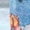 Blue, variant on Blue Women's Casual Pants, Womens Daily Elastic Waist Pockets Straight Printed Color Casual Pants Loose Long Trousers,Women's Casual Pants L