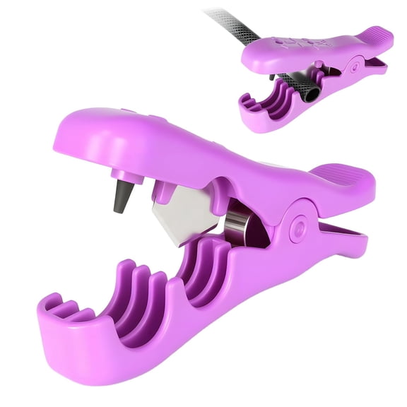 Drip Irrigation Tubing Cutter Hole Punch Tools, 2 in 1 Hole Punch & Tubing Cutter, 2 in 1 Drip Irrigation Tool for 1/4'' Fitting Emitter Insertion for Outdoor Garden Lawn Pipe System Hose.