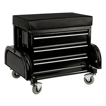 Performance Tool W85025 3 Drawer Rolling Tool Chest Seat With