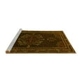 thumbnail image 2 of Ahgly Company Machine Washable Indoor Rectangle Persian Yellow Traditional Area Rugs, 5' x 8', 2 of 4