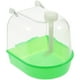 thumbnail image 1 of Jaula multifunción para pájaros con comedero y baño para pájaros, con agujero cubierto para pájaros pequeños, canarios, periquitos y loros., 1 of 5