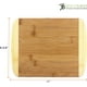 thumbnail image 3 of Tabla para cortar de 2 tonos 11" TOTALLY BAMBOO TOTALLY BAMBOO 201290, 3 of 4