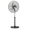 thumbnail image 5 of KFFKFF 18" Industrial Oscillating Standing Fan, 4200 CFM 90-Degree Swivel Fan, High Velocity Pedestal Fan with 3 Variable Speeds, Robust Floor Fans for Bedroom, Lounge, Home, Workspace, Black, 5 of 9