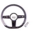 thumbnail image 2 of Steering Wheel Camber D-Shaped 14in Black, 2 of 2