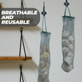 thumbnail image 2 of CIMAXIC Breathable Hanging Mesh Bags, Reusable for Fruits and Veggies, Ideal for Kitchen Use, 2 of 6