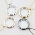 thumbnail image 2 of SHOWERORO 27Pcs Golden Round Locket Pendants for Daily Wear with Picture Insert Option, 2 of 8