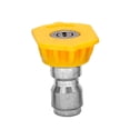 thumbnail image 1 of 1/4 Ultra High Pressure Car Washing Machine Quick Insert Water Nozzle Nozzle Fan Shaped Quick Connection Cleaning Machine Head Accessories, 1 of 9
