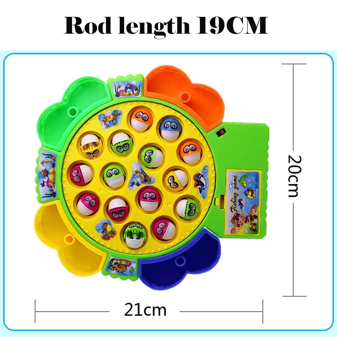 Fishing Game Mundo Toys Rotating Board Game Cooking Kitchen Electronic  Learning Systems for Kids Girls Boys Age 3 4 5 years.