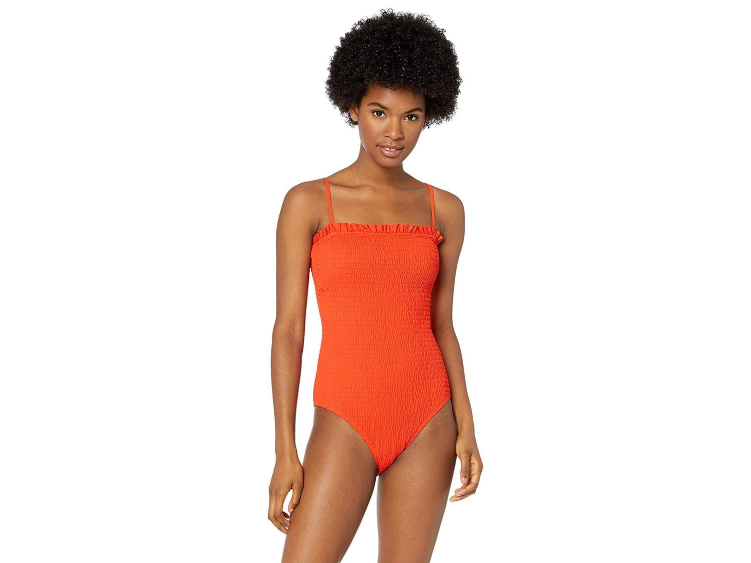 smocked one piece swimsuit