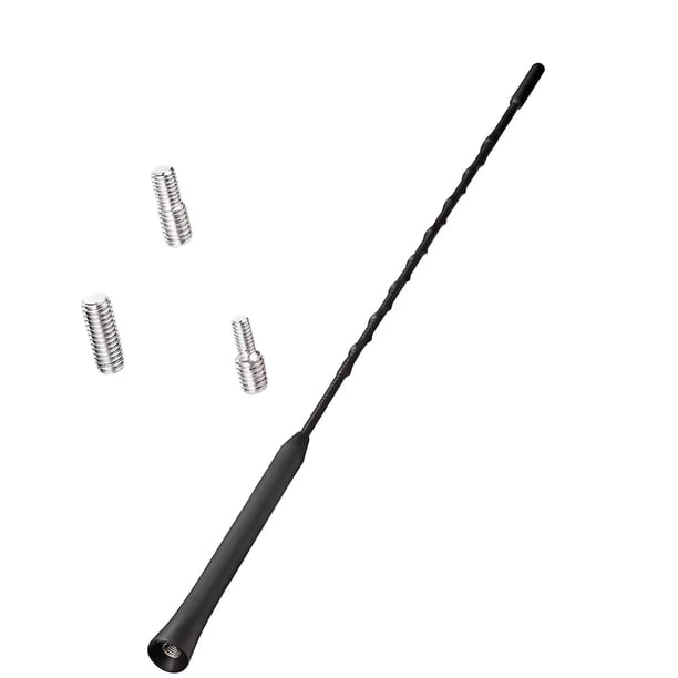 Mástil de antena para coche, amplificador de señal de radio universal, antena para vehículo, antena de radio para coche 41 cm x 15 cm x 15 cm