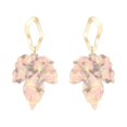 thumbnail image 2 of Pendientes para mujer, regalos para mujer, pendientes de moda para mujer, pendientes con forma de hoja, joyas para mujer, regalos, pendientes de moda., 2 of 5