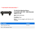 thumbnail image 2 of Tie Rod End Adjusting Sleeve - Compatible with 1995 - 2000 Chevy Tahoe 5.7L V8 1996 1997 1998 1999, 2 of 2