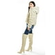 thumbnail image 2 of Chamarra de peluche con capucha Roman Fashion, Juvenil, Hueso, Beige, M, 2 of 6