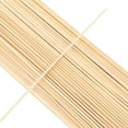 thumbnail image 5 of HERFIER 2 Packs Disposable Bamboo Sticks Meat Skewer Rod Roasting Sticks Flower Packing Rods for Barbecue Crafts 50cm 19.26x0.16x0.16in, 5 of 8