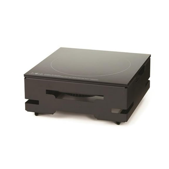 Rosseto Serving Solutions SM381 Multi-Chef Single Touch Top Induction Heater (120V~ 60H) with 5' Black Matte Base