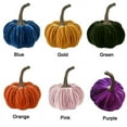 thumbnail image 3 of Zeeyh Pumpkin Plush Throw Pillows Soft Velvet Pillow Cushion Halloween DIY Home Decor,Pink, 3 of 9