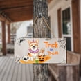 thumbnail image 4 of Trick or Treat Corgi Funny Mummy Cosplay Pumpkin Candy Basket Landscape Wood Sign Welsh Corgi Dog Lover Gifts Idea Hanging Wall Home Decor - 12016, 4 of 5