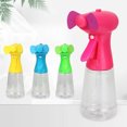 thumbnail image 3 of Portable Water Mist Spray Fan Outdoor Summer Cooling Mist Sprayer Handheld Electric Fan, Blue, 3 of 6