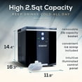 thumbnail image 3 of Igloo Portable Electric Ice Machine, 2.5 qt Automatic Countertop Ice Maker with Scoop, Black, 3 of 13