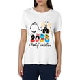 thumbnail image 4 of Magical 2026 Cartoon Graphic Shirt Family Matching Outfits Funny Summer Trip Tees Tops Family Vacation Matching Shirts White Women 2XL OdeJous, 4 of 7