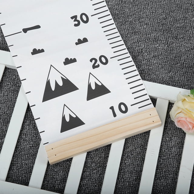 Regla de altura, colgante de pared de madera, regla de medición de altura para niños, regla de medición de altura de pared, salida de alta intensidad