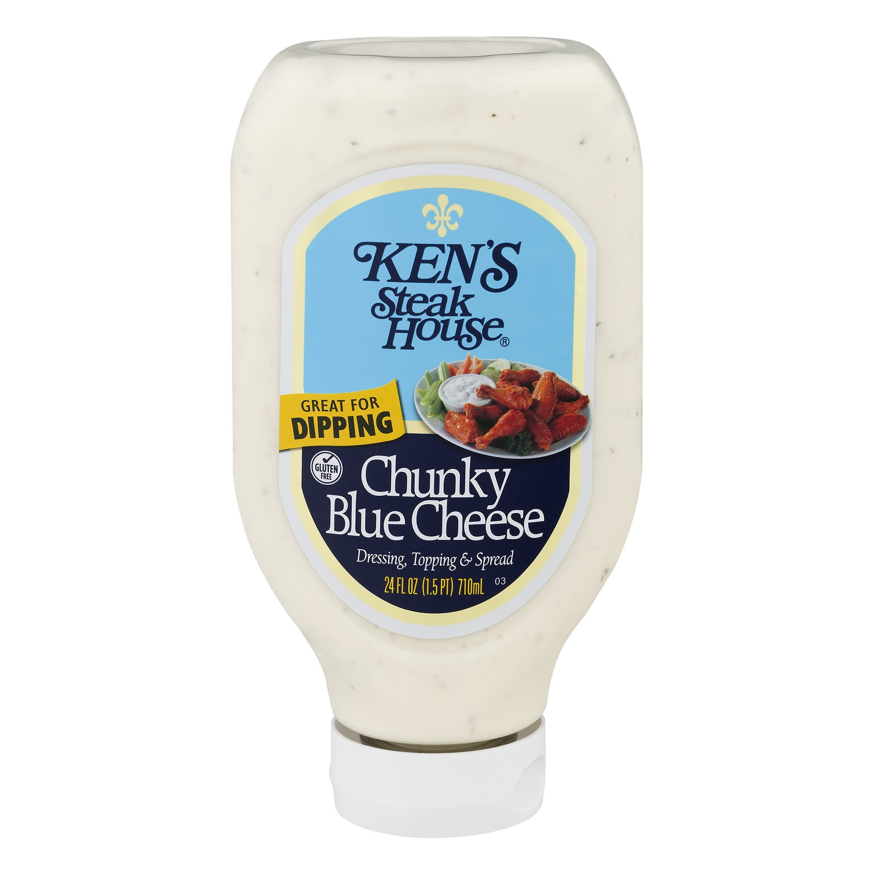 Ken's Steak House Chunky Blue Cheese Salad Dressing - 24fl oz