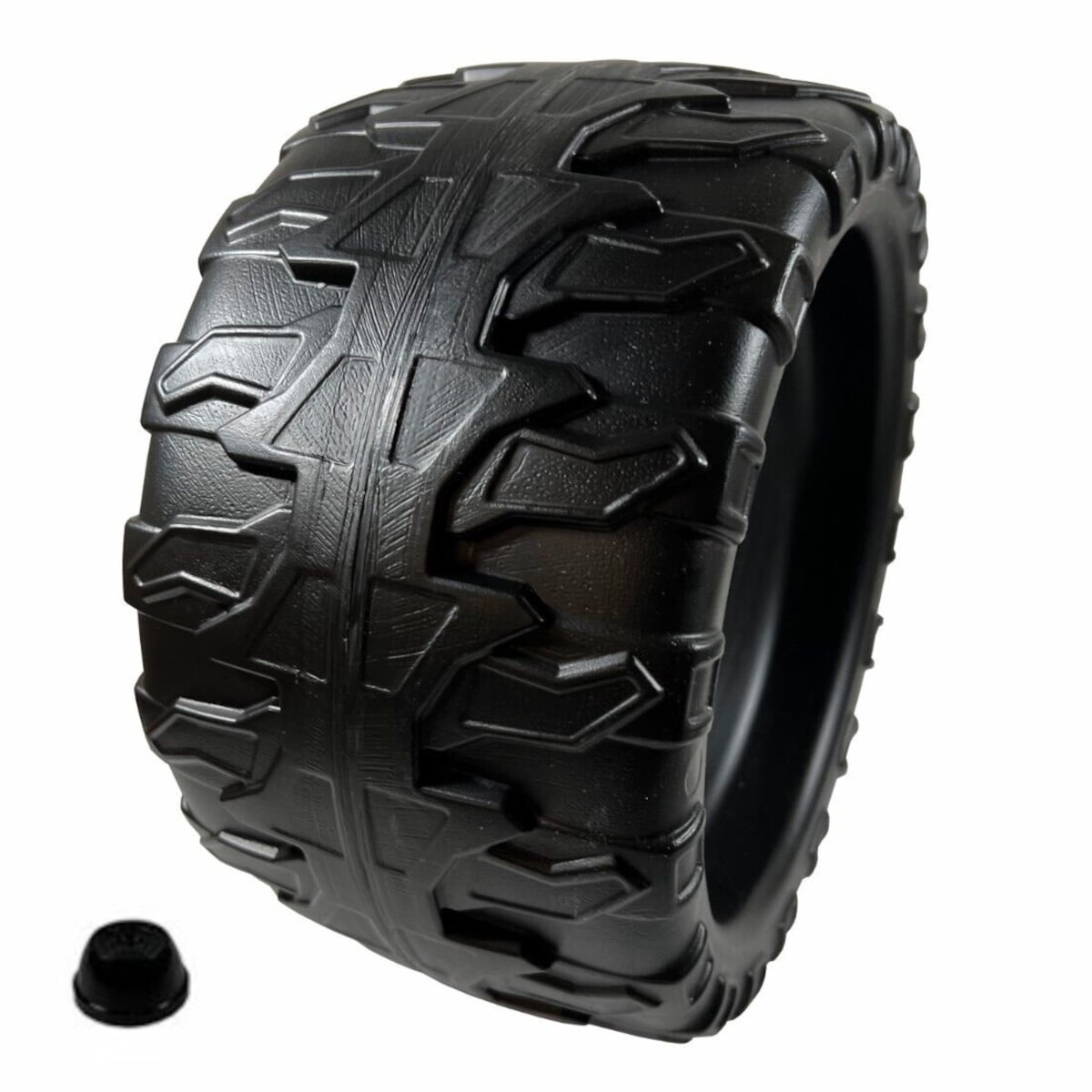 Power Wheels BCK852659 Jeep Wheel Tire Plus 1 Retainer Cap