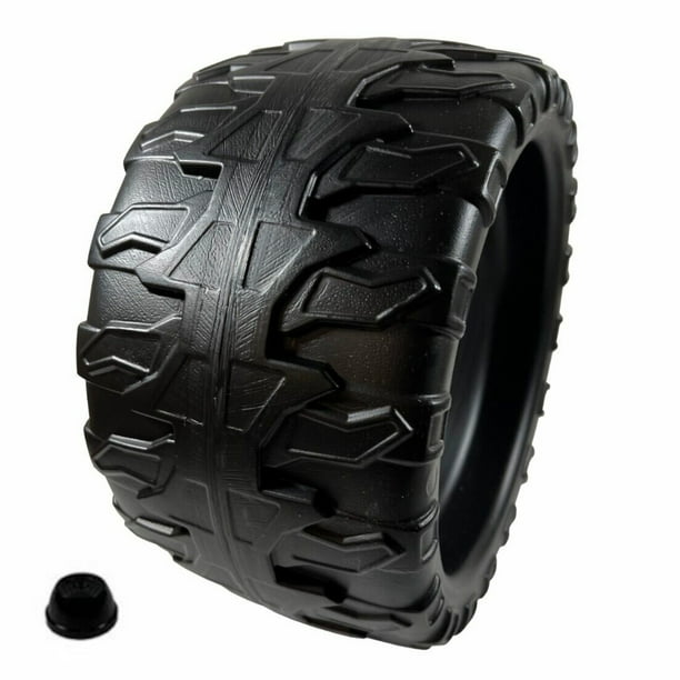 Power Wheels BCK852659 Jeep Wheel Tire Plus 1 Retainer Cap