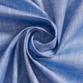 thumbnail image 2 of Alpine Shirting Slub Chambray Fabric - Blue Cotton Polyester 57/58" By The Yard, 2 of 2