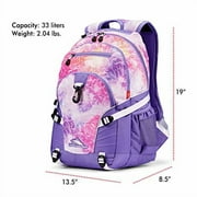 High Sierra Loop Backpack Unicorn Clouds/Lavender/White