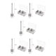 thumbnail image 3 of Greeniant 30 Pieces Ball Inflation Pump Needle Football Basketball Inflation Fittings Connect Rugby Inflator Sport Volleyball Tool Type2 NO2, 3 of 6