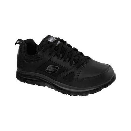 

Skechers Work Men s Flex Advantage Slip Resistant Soft Toe Shoes - Wide Available