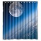 thumbnail image 1 of Cortina de ducha ABPHQTO Tranquilo y genial bajo las montañas de la luna Tela de poliéster impermeable 160x180 cm, 1 of 1