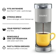 Keurig K-Mini Plus Single Serve K-Cup Pod Coffee Maker, Studio Gray