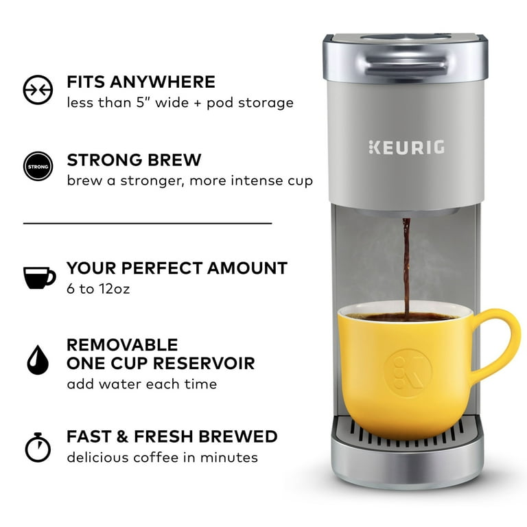 Keurig K-Mini Plus Compact Coffee Maker, Single Serve K-Cup Keurig K-Mini Plus Compact Coffee Maker, Single Serve K-Cup