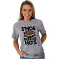 thumbnail image 6 of Smore Funny Bros Camping Friends Men's Graphic T Shirt Tees Brisco Brands X, 6 of 6