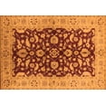 thumbnail image 1 of Ahgly Company Indoor Rectangle Oriental Orange Industrial Area Rugs, 8' x 12', 1 of 4