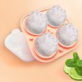 thumbnail image 4 of Rose Ice Mold Anti-Leakage 4 Grids Portable Reusable, 4 of 10