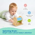thumbnail image 4 of TOOKYLAND Early Learning Toy Bundle - 6 in 1 Box Educational Montessori Play Set; Wooden Baby Toys 0-6 Months Old, 4 of 9