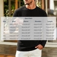 thumbnail image 3 of Jovrlynd Mens Sweater Crewneck Ribbed Knit Long Sleeve Shirts with Pockets Casual Soft Plus Size Pullover Sweaters for Big & Tall, S-3XL, 3 of 9