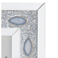 thumbnail image 4 of ACME Sonia Horloge Murale Carrée avec Cadre Incrusté d'Agate en Miroir, 4 of 6