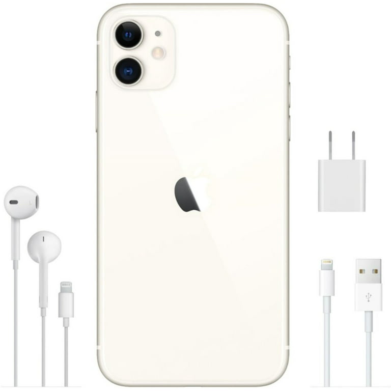 Restored Apple iPhone 11 - Carrier Unlocked - 64 GB White (Refurbished) 
