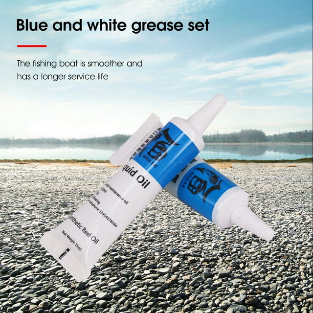 Huile de Roulement de Moulinet Lisse Graisse Réduire l'Abrasion Lubrifiant Roulement de Roue de Pêche Huile Graisse Fournitures de Pêche